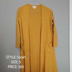LuLaRoe MUSTARD Sarah Small NWT